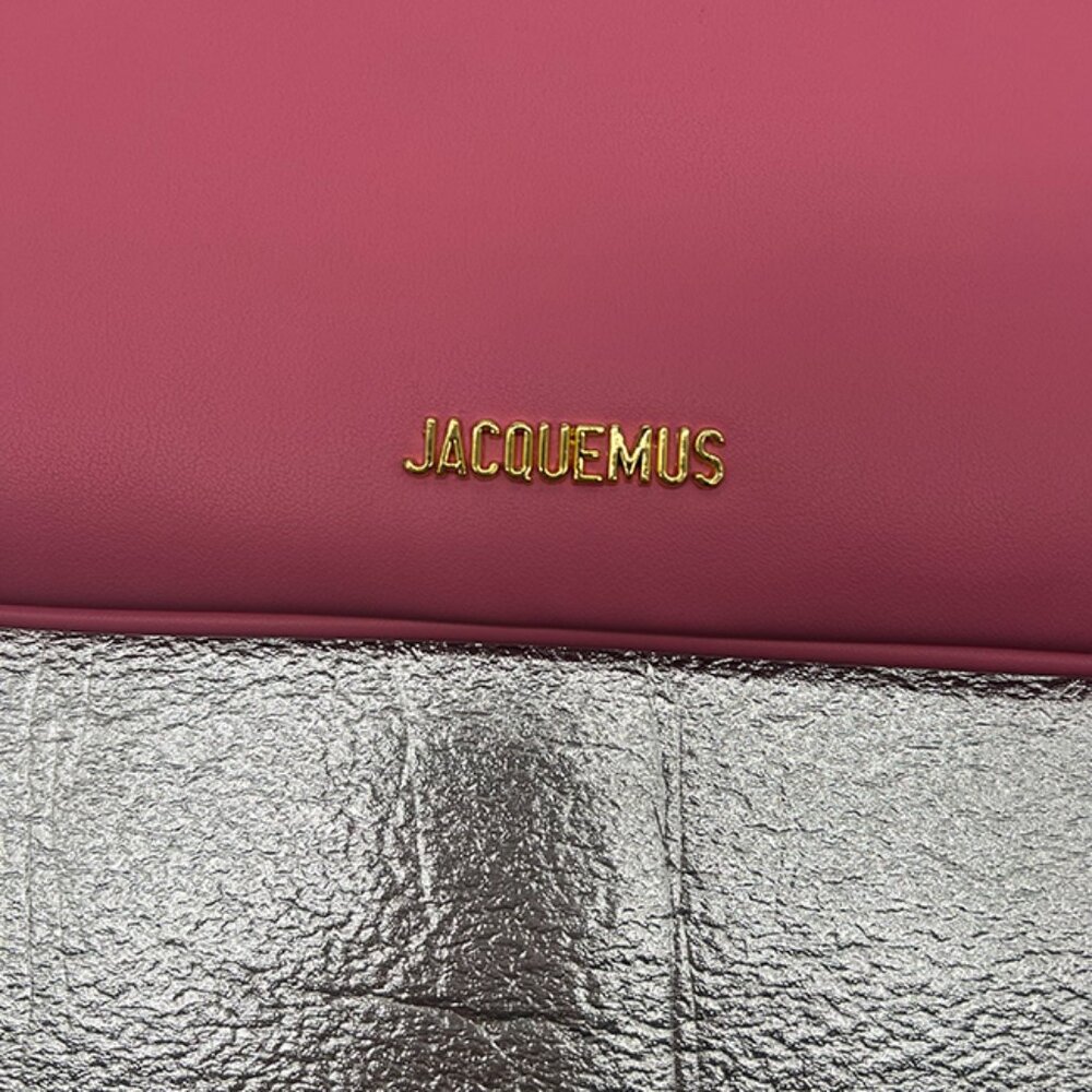 Jacquemus Vintage Pink Leather Underarm Bag - Picture 4 of 6